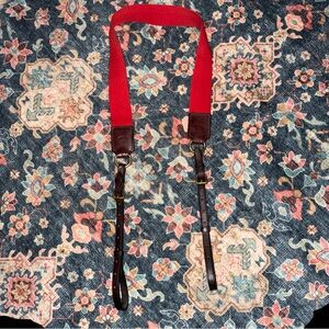 Nunn Finer breastplate red elastic COB